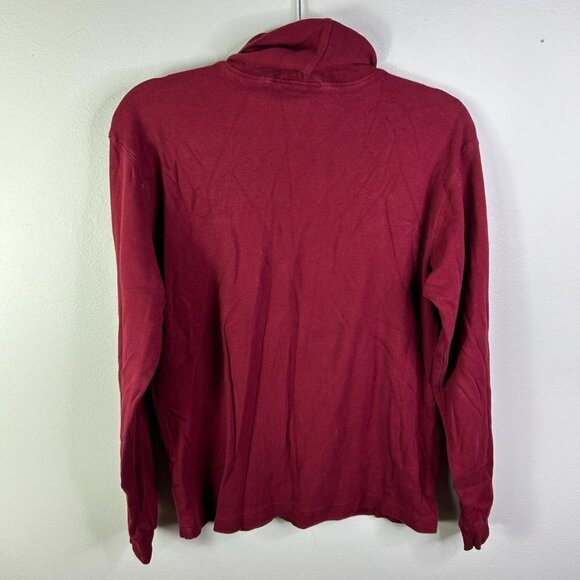 Cambridge Dry Goods Women's Maroon Turtleneck Sweater Size XL - Picture 2 of 5